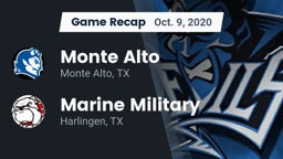 Recap: Monte Alto  vs. Marine Military  2020