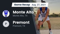 Recap: Monte Alto  vs. Premont  2021