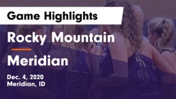 Rocky Mountain  vs Meridian  Game Highlights - Dec. 4, 2020