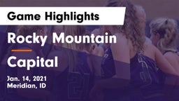 Rocky Mountain  vs Capital  Game Highlights - Jan. 14, 2021