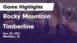 Rocky Mountain  vs Timberline  Game Highlights - Jan. 23, 2021