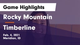 Rocky Mountain  vs Timberline  Game Highlights - Feb. 4, 2021