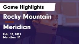 Rocky Mountain  vs Meridian  Game Highlights - Feb. 10, 2021