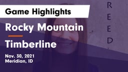 Rocky Mountain  vs Timberline  Game Highlights - Nov. 30, 2021