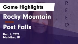 Rocky Mountain  vs Post Falls  Game Highlights - Dec. 4, 2021