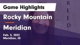 Rocky Mountain  vs Meridian  Game Highlights - Feb. 5, 2022