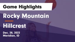 Rocky Mountain  vs Hillcrest  Game Highlights - Dec. 28, 2022