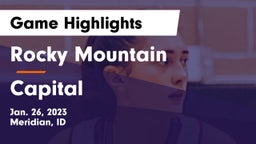 Rocky Mountain  vs Capital  Game Highlights - Jan. 26, 2023