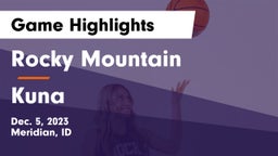 Rocky Mountain  vs Kuna  Game Highlights - Dec. 5, 2023