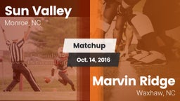 Matchup: Sun Valley High vs. Marvin Ridge  2016