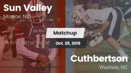 Matchup: Sun Valley High vs. Cuthbertson  2016