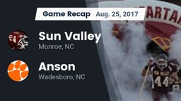 Recap: Sun Valley  vs. Anson  2017