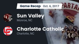 Recap: Sun Valley  vs. Charlotte Catholic  2017