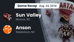 Recap: Sun Valley  vs. Anson  2018