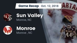 Recap: Sun Valley  vs. Monroe  2018