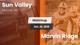 Matchup: Sun Valley High vs. Marvin Ridge  2018