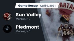 Recap: Sun Valley  vs. Piedmont  2021