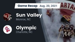 Recap: Sun Valley  vs. Olympic  2021