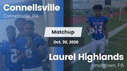 Matchup: Connellsville vs. Laurel Highlands  2020