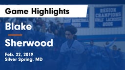 Blake  vs Sherwood  Game Highlights - Feb. 22, 2019