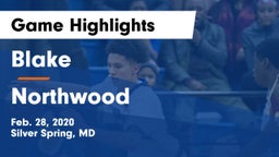 Blake  vs Northwood  Game Highlights - Feb. 28, 2020