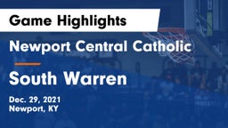 Newport Central Catholic  vs South Warren  Game Highlights - Dec. 29, 2021