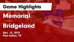 Memorial  vs Bridgeland  Game Highlights - Dec. 13, 2019