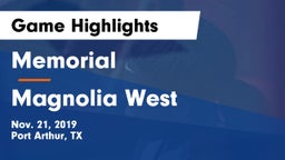 Memorial  vs Magnolia West Game Highlights - Nov. 21, 2019