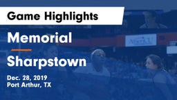 Memorial  vs Sharpstown Game Highlights - Dec. 28, 2019