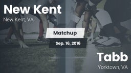 Matchup: New Kent  vs. Tabb  2016