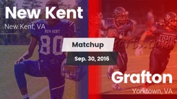 Matchup: New Kent  vs. Grafton  2016