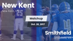 Matchup: New Kent  vs. Smithfield  2017