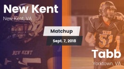 Matchup: New Kent  vs. Tabb  2018