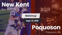 Matchup: New Kent  vs. Poquoson  2018