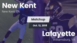 Matchup: New Kent  vs. Lafayette  2018
