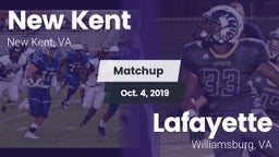 Matchup: New Kent  vs. Lafayette  2019