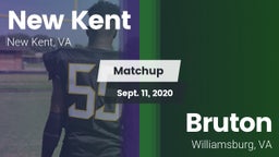 Matchup: New Kent  vs. Bruton  2020