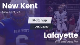 Matchup: New Kent  vs. Lafayette  2020