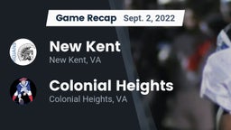 Recap: New Kent  vs. Colonial Heights  2022