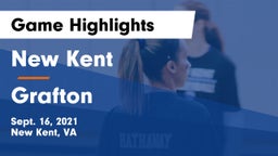 New Kent  vs Grafton  Game Highlights - Sept. 16, 2021