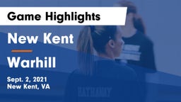New Kent  vs Warhill  Game Highlights - Sept. 2, 2021
