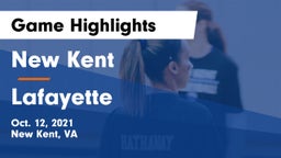 New Kent  vs Lafayette  Game Highlights - Oct. 12, 2021