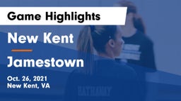 New Kent  vs Jamestown  Game Highlights - Oct. 26, 2021