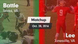 Matchup: Battle  vs. Lee  2016