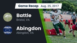 Recap: Battle  vs. Abingdon  2017