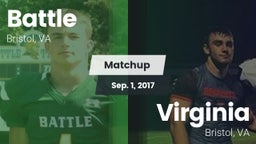 Matchup: Battle  vs. Virginia  2017