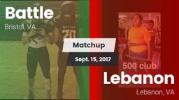 Matchup: Battle  vs. Lebanon  2017
