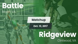 Matchup: Battle  vs. Ridgeview  2017