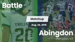 Matchup: Battle  vs. Abingdon  2018