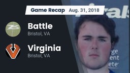 Recap: Battle  vs. Virginia  2018